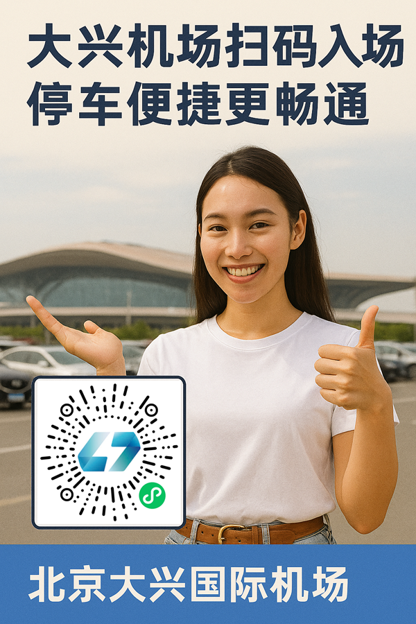 大興機場停車別臨時找，文鋒小程序提前搞定